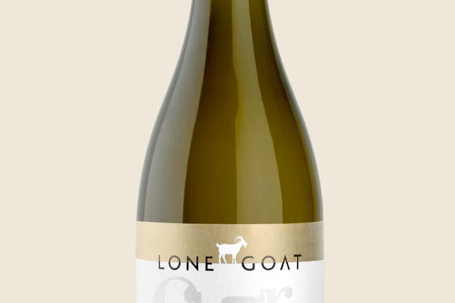 Lone Goat brand design and label design